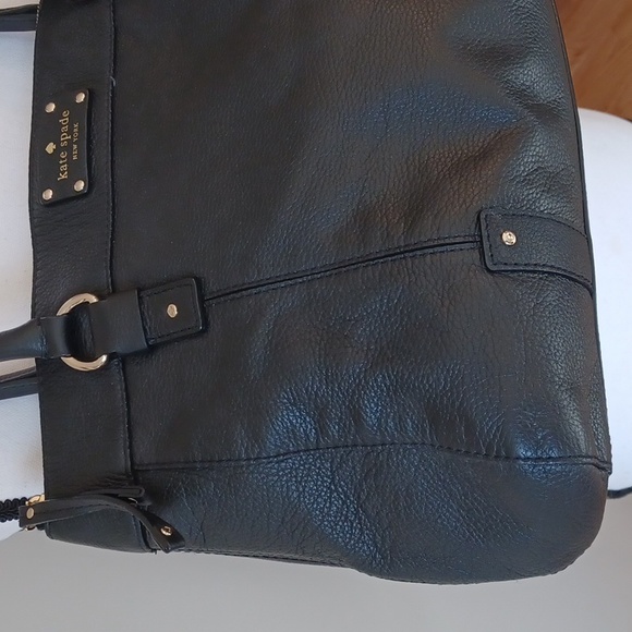 Kate Spade Berkshire Road Teegan Large Black Leather Shoulder Bag/ Satchel - Picture 4 of 16